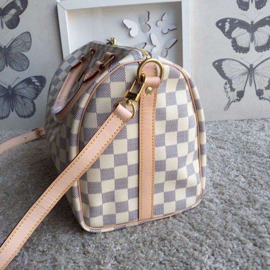 Replica perfette Borse Speedy Bandoulière 35 Damier Azur N41372