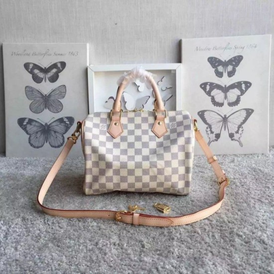 Replica Prezzo Borse Speedy Bandoulière 25 Damier Azur N41374 Imitazioni Replica perfette Prezzo Borse Speedy Bandoulière 25 Damier Azur N41374
