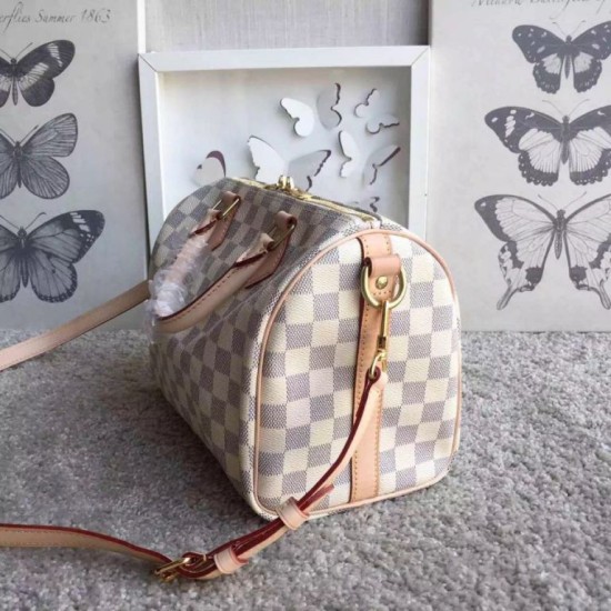 Replica Prezzo Borse Speedy Bandoulière 25 Damier Azur N41374 Imitazioni Replica perfette Prezzo Borse Speedy Bandoulière 25 Damier Azur N41374