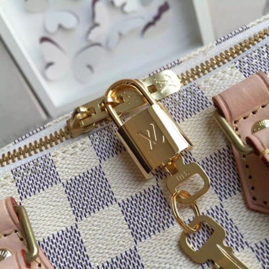 Replica Prezzo Borse Speedy Bandoulière 25 Damier Azur N41374 Imitazioni Replica perfette Prezzo Borse Speedy Bandoulière 25 Damier Azur N41374
