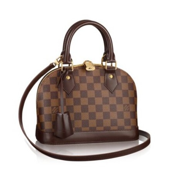 Replica perfette Borse Alma BB Damier Ebene N41221