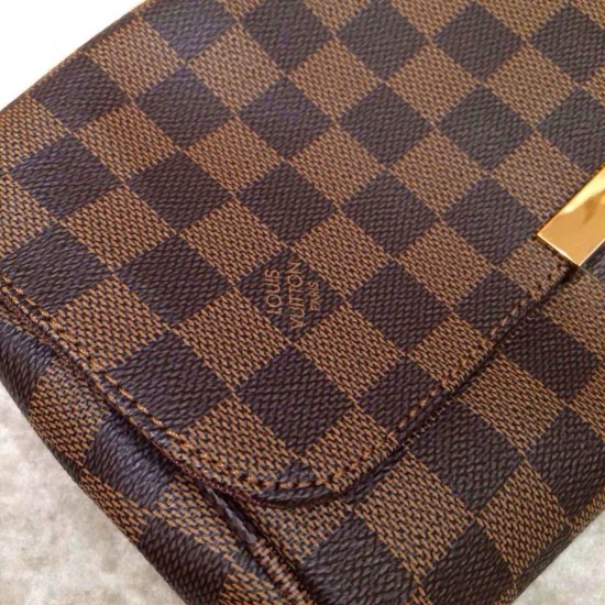 Replica Borse Favorite MM Damier Ebene N41129 Imitazioni Replica perfette Borse Favorite MM Damier Ebene N41129