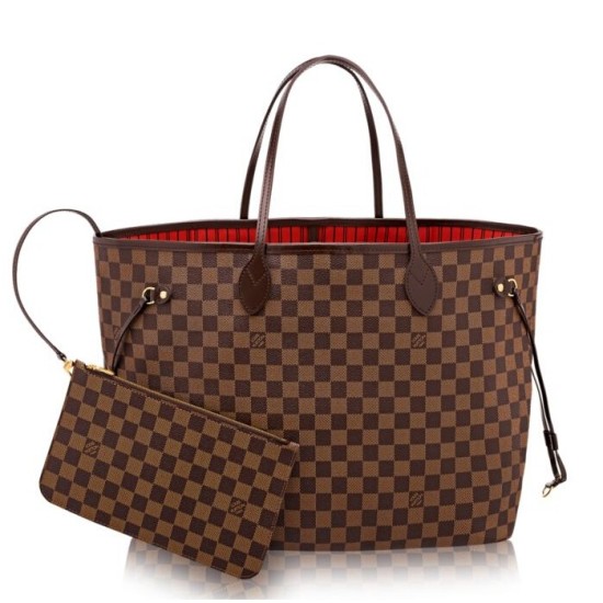 Replica Borse Neverfull GM Damier Ebene N41357 Imitazioni Replica perfette Borse Neverfull GM Damier Ebene N41357