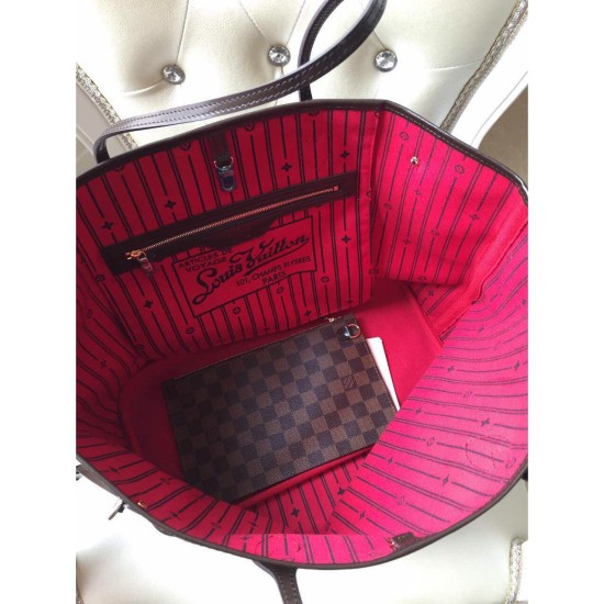 Replica Borse Neverfull GM Damier Ebene N41357 Imitazioni Replica perfette Borse Neverfull GM Damier Ebene N41357