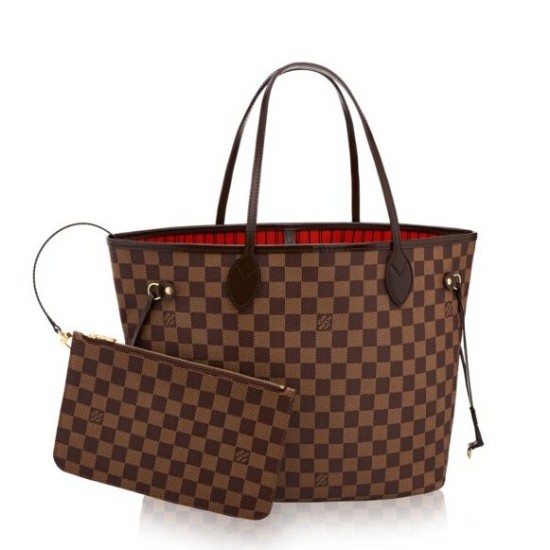 Replica Borse Neverfull MM Damier Ebene N41358 Imitazioni Replica perfette Borse Neverfull MM Damier Ebene N41358