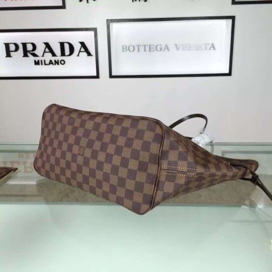 Replica Borse Neverfull MM Damier Ebene N41358 Imitazioni Replica perfette Borse Neverfull MM Damier Ebene N41358