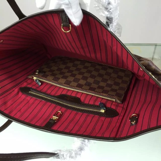 Replica Borse Neverfull MM Damier Ebene N41358 Imitazioni Replica perfette Borse Neverfull MM Damier Ebene N41358