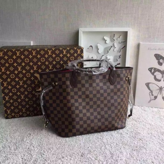 Replica Borse Neverfull MM Damier Ebene N51105 Imitazioni Replica perfette Borse Neverfull MM Damier Ebene N51105