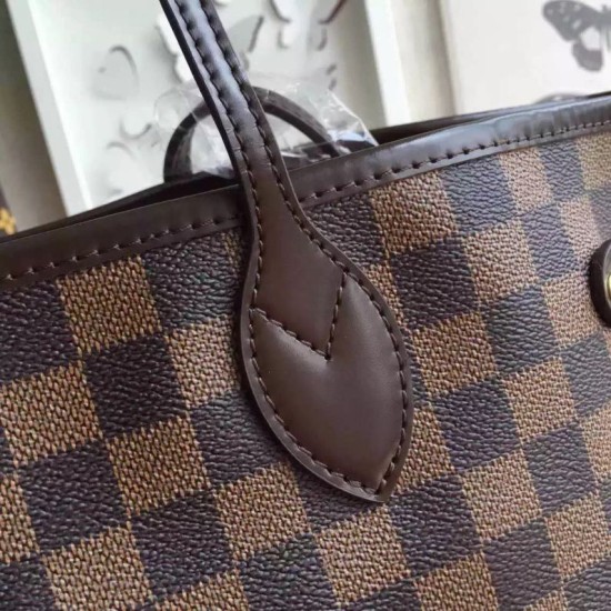 Replica Borse Neverfull MM Damier Ebene N51105 Imitazioni Replica perfette Borse Neverfull MM Damier Ebene N51105