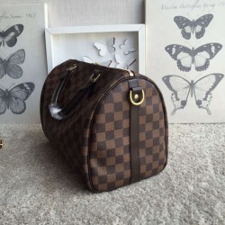 Replica Borse Speedy Bandoulière 30 Damier Ebene N41367 Imitazioni Replica perfette Borse Speedy Bandoulière 30 Damier Ebene N41367