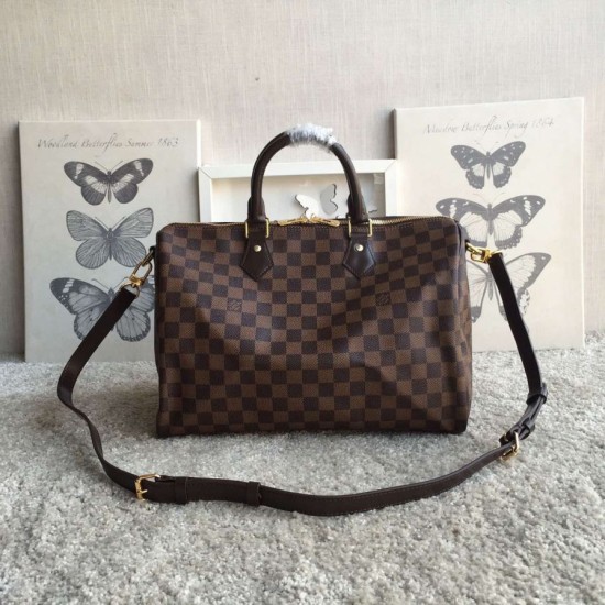 Replica perfette Borse Speedy Bandoulière 35 Damier Ebene N41366