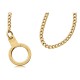 Key Chain anello dorato M58021 imitazioni perfette