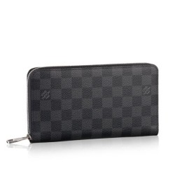 Damier Graphite Tela Zippy Organizer N63077