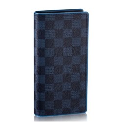 Pari Damier portafoglio Brazz&agrave; Cobalt N63243