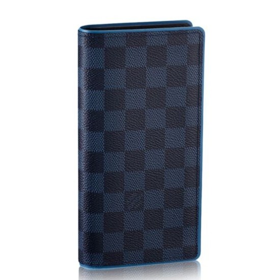Replica Pari Damier portafoglio Brazzà Cobalt N63243 Pari replica Damier portafoglio Brazzà Cobalt N63243 imitazioni perfette