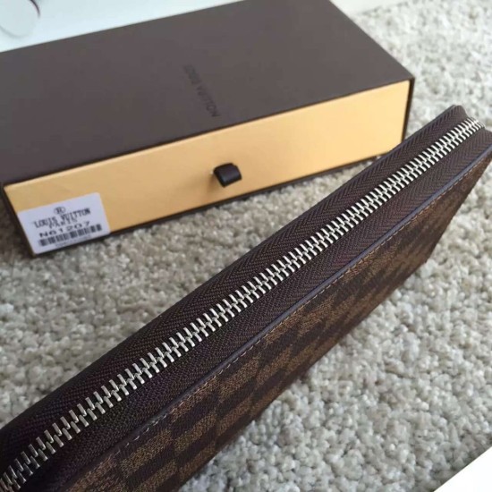Replica di alta qualità Zippy Portafoglio verticale N61207 Damier Ebene di alta qualità Zippy Portafoglio verticale N61207 Damier Ebene imitazioni perfette