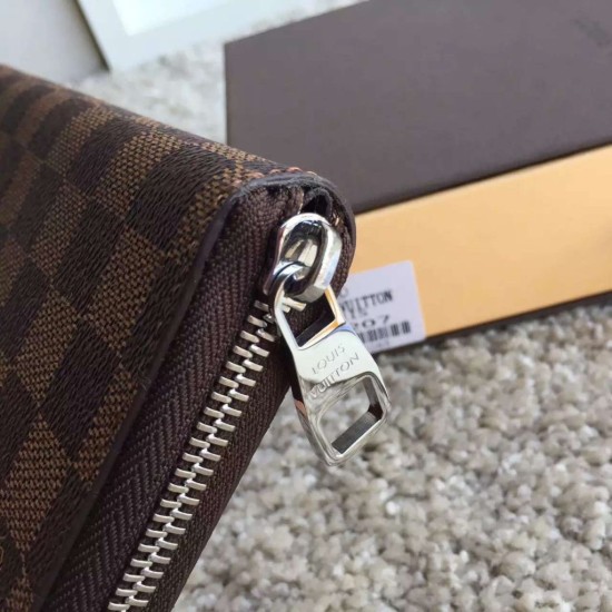 Replica di alta qualità Zippy Portafoglio verticale N61207 Damier Ebene di alta qualità Zippy Portafoglio verticale N61207 Damier Ebene imitazioni perfette