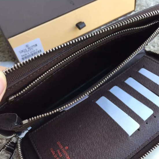 Replica di alta qualità Zippy Portafoglio verticale N61207 Damier Ebene di alta qualità Zippy Portafoglio verticale N61207 Damier Ebene imitazioni perfette