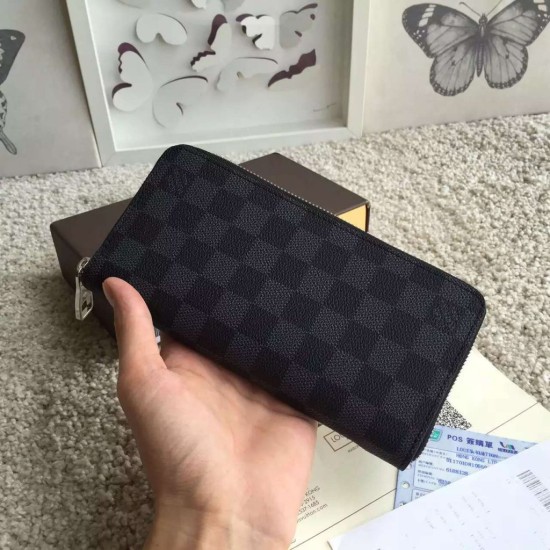 Replica Borsa Dettagli perfetti Zippy Portafoglio verticale N63095 Damier Graphite replica Dettagli perfetti Zippy Portafoglio verticale N63095 Damier Graphite imitazioni perfette