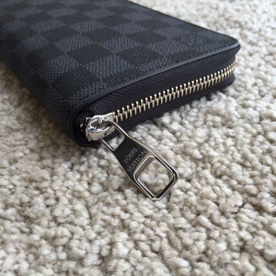 Replica Borsa Dettagli perfetti Zippy Portafoglio verticale N63095 Damier Graphite replica Dettagli perfetti Zippy Portafoglio verticale N63095 Damier Graphite imitazioni perfette
