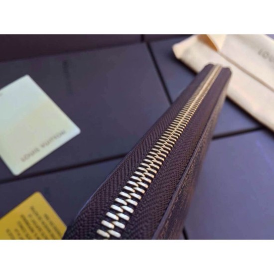 Replica Zippy Wallet Damier Ebene Canvas N60015 Zippy Wallet Damier Ebene Canvas N60015 imitazioni perfette