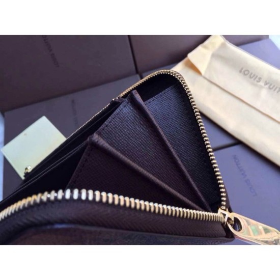 Replica Zippy Wallet Damier Ebene Canvas N60015 Zippy Wallet Damier Ebene Canvas N60015 imitazioni perfette