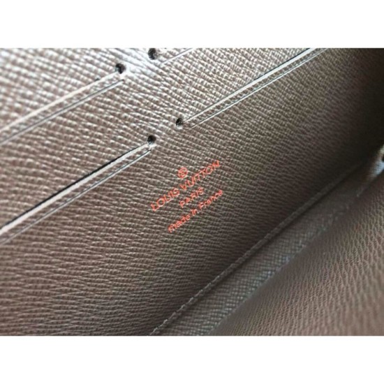 Replica Zippy Wallet Damier Ebene Canvas N60015 Zippy Wallet Damier Ebene Canvas N60015 imitazioni perfette