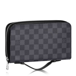 Zippy XL Portafoglio N41503 Damier Graphite