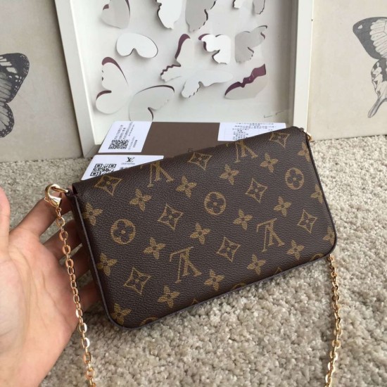 Borse Felicie Chain Wallet Monogram M61276 Borse Felicie Chain Wallet Monogram M61276