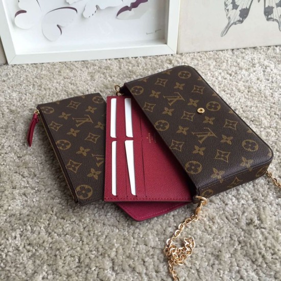 Borse Felicie Chain Wallet Monogram M61276 Borse Felicie Chain Wallet Monogram M61276