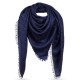 Replica falso Monogram Blu Scialle M72412 falso Monogram Blu Scialle M72412 imitazioni perfette