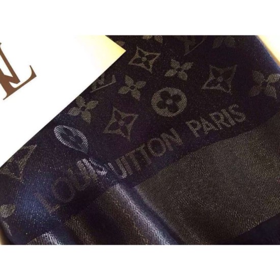 Replica falso Monogram Blu Scialle M72412 falso Monogram Blu Scialle M72412 imitazioni perfette