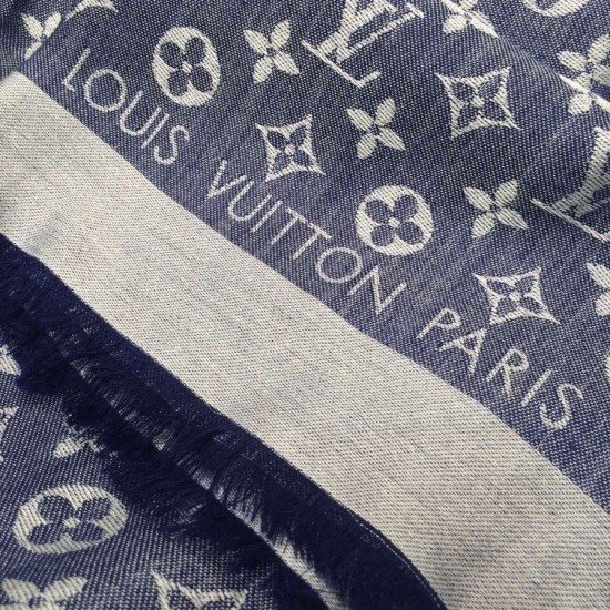 Replica Monogram Denim Blu Scialle M71376 Monogram Denim Blu Scialle M71376 imitazioni perfette