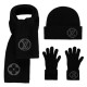 Replica Borsa Nero di Collegio Sciarpa cappello e guanti replica Nero di Collegio Sciarpa cappello e guanti imitazioni perfette