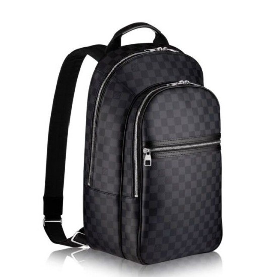 Replica Borse Michael Backpack N58024 Damier Graphite Imitazioni Replica perfette Borse Michael Backpack N58024 Damier Graphite