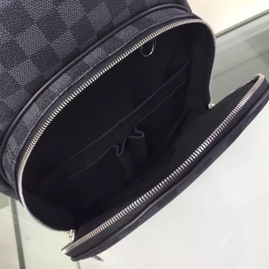Replica Borse Michael Backpack N58024 Damier Graphite Imitazioni Replica perfette Borse Michael Backpack N58024 Damier Graphite
