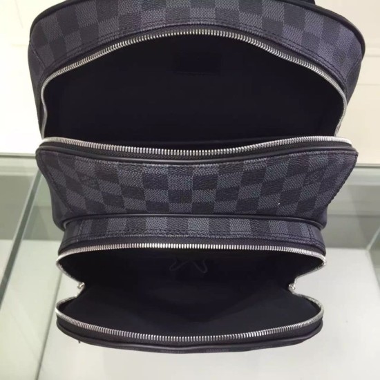 Replica Borse Michael Backpack N58024 Damier Graphite Imitazioni Replica perfette Borse Michael Backpack N58024 Damier Graphite