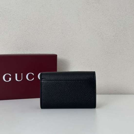 Replica Pari Porta carte Gucci Softbit 828148 Nero Imitazioni Replica Pari Porta carte Gucci Softbit 828148 Nero