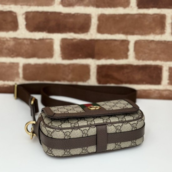 Replica Borsa mini Gucci Ophidia 795466 marrone Imitazioni Replica Borsa mini Gucci Ophidia 795466 marrone