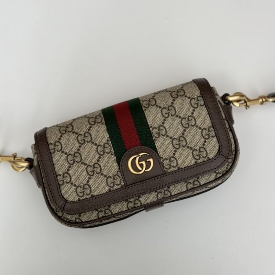 Replica Borsa mini Gucci Ophidia 795466 marrone Imitazioni Replica Borsa mini Gucci Ophidia 795466 marrone