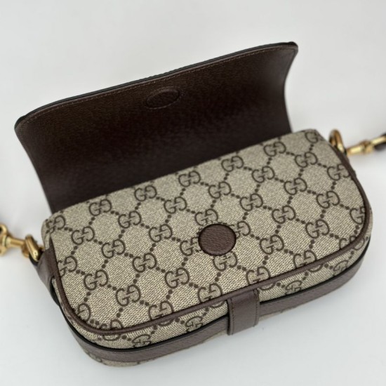 Replica Borsa mini Gucci Ophidia 795466 marrone Imitazioni Replica Borsa mini Gucci Ophidia 795466 marrone