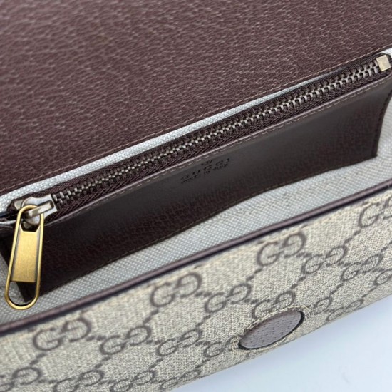 Replica Borsa mini Gucci Ophidia 795466 marrone Imitazioni Replica Borsa mini Gucci Ophidia 795466 marrone
