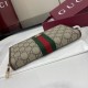 Replica Alta gamma Portafoglio Gucci Ophidia con cerniera 838484 marrone Imitazioni Replica Alta gamma Portafoglio Gucci Ophidia con cerniera 838484 marrone