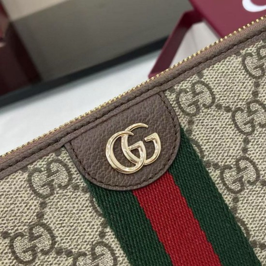 Replica Alta gamma Portafoglio Gucci Ophidia con cerniera 838484 marrone Imitazioni Replica Alta gamma Portafoglio Gucci Ophidia con cerniera 838484 marrone