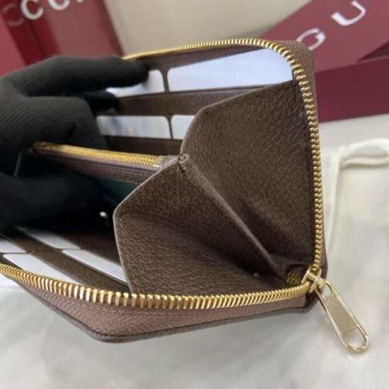 Replica Alta gamma Portafoglio Gucci Ophidia con cerniera 838484 marrone Imitazioni Replica Alta gamma Portafoglio Gucci Ophidia con cerniera 838484 marrone