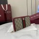 Replica Alta gamma Portafoglio Gucci Ophidia con cerniera 838484 rosso Imitazioni Replica Alta gamma Portafoglio Gucci Ophidia con cerniera 838484 rosso