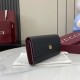 Replica Pari Portafoglio Gucci GG Marmont bicolore con cerniera 456117 nero Imitazioni Replica Pari Portafoglio Gucci GG Marmont bicolore con cerniera 456117 nero