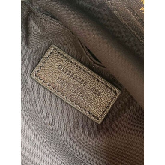 Replica Borsa hobo YSL Saint Laurent Amalia pelle scamosciata caramello Imitazioni Replica Borsa hobo YSL Saint Laurent Amalia pelle scamosciata caramello