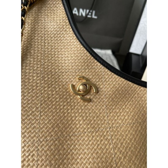 Replica Borse Chanel Maxi Shopping Tote Piccola/Grande AS5463 Rafia/Vitello Marrone/Nero Imitazioni Replica Borse Chanel Maxi Shopping Tote Piccola/Grande AS5463 Rafia/Vitello Marrone/Nero
