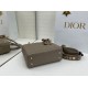 Replica Borsa Dior Lady Dior My ABC Dior piccola Arco ciondolo D.I.O.R. in metallo grigio pietra Imitazioni Replica Borsa Dior Lady Dior My ABC Dior piccola Arco ciondolo D.I.O.R. in metallo grigio pietra